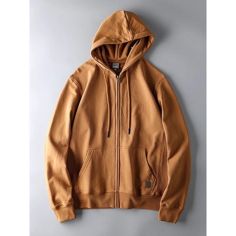 Zipper Sweater Deconstructed Export American Style Casual Cardigan