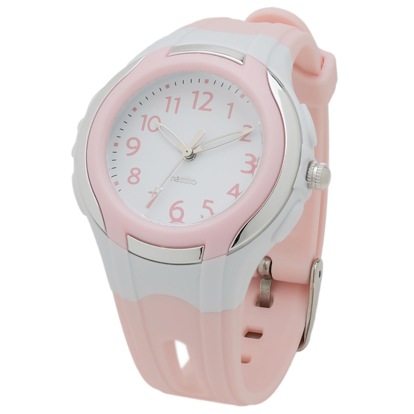

[Fieldwork] Women s Watch Analog Urethane Belt Pink YM103P-3