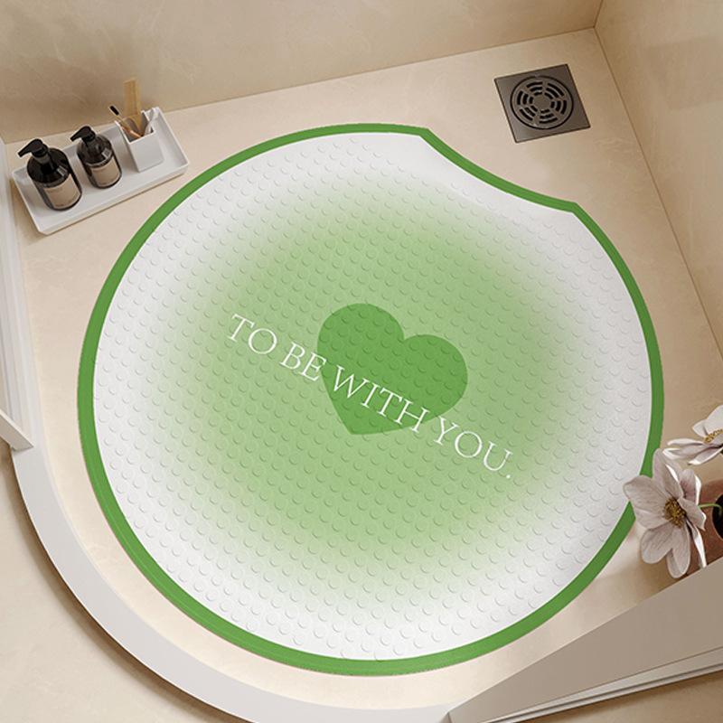 

Противоскользящие противопадающие присоски для домашнего использования, детские накладки на туалет и подставки для ног, ванная комната, душевая round notch 55 * 55cm
