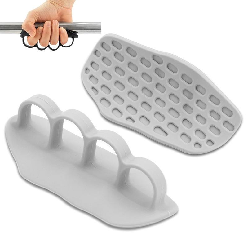 Fitness Anti-slip Silicone Palm Pads, Hanging Bar Equipment Hand Guards, Weightlifting and Iron Lifting Grip Strength Anti-drop Hand Pads