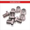Efficient Power Tool Converters Screw M10 To M14 / M16 Angles Grinder Thread Adapter For Quick And Easy Size Switching