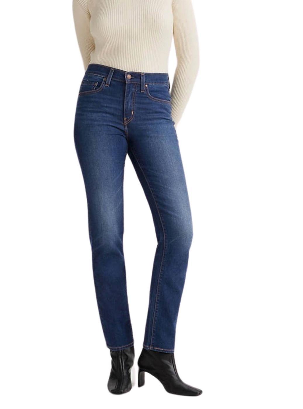 Levi's Damen 724 High Rise Straight Jeans - Bild 7