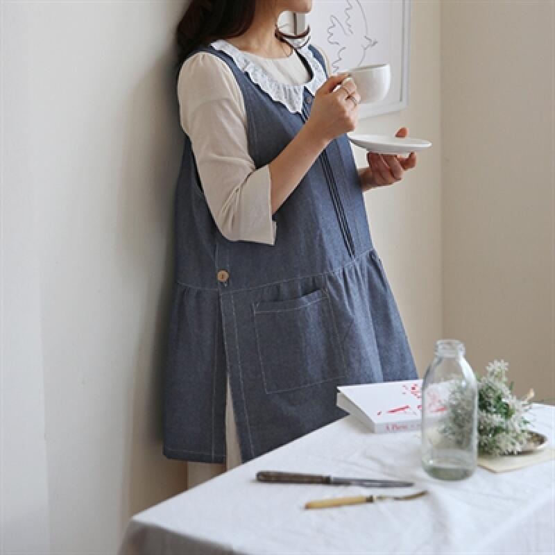 Kara lace apron ivory