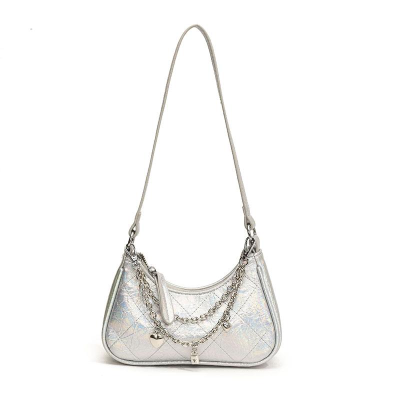 Small Bag Women's New Casual Versatile Messenger Bag Solid Color Shoulder Bag