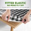 Elastic Table Protectors Outdoor Camping Picnic Rectangular Table Benches Cover Windproof Waterproofie Design