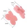 Silicone Double-Sided Bath Massage Brush with Long Handle