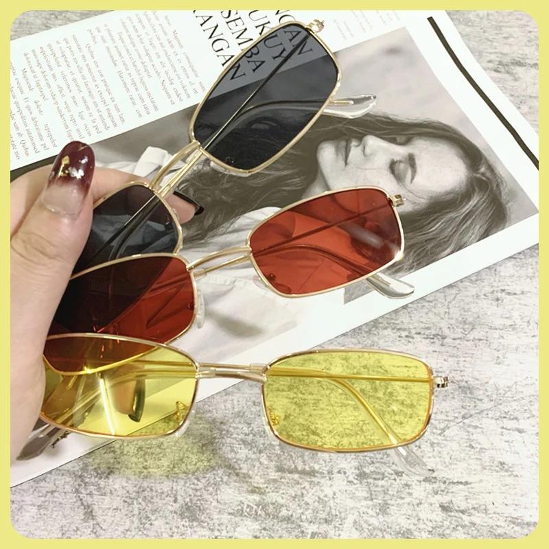 Oval Sunglasses UV400 Unisex Retro Small Frame Fashion Protection Sun Glasses Summer Vintage Design Shades Eyeglasses Daily Wear