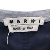 Marni Made In Italy Short Sleeve Switching T-shirt 44 Gray Men's Used