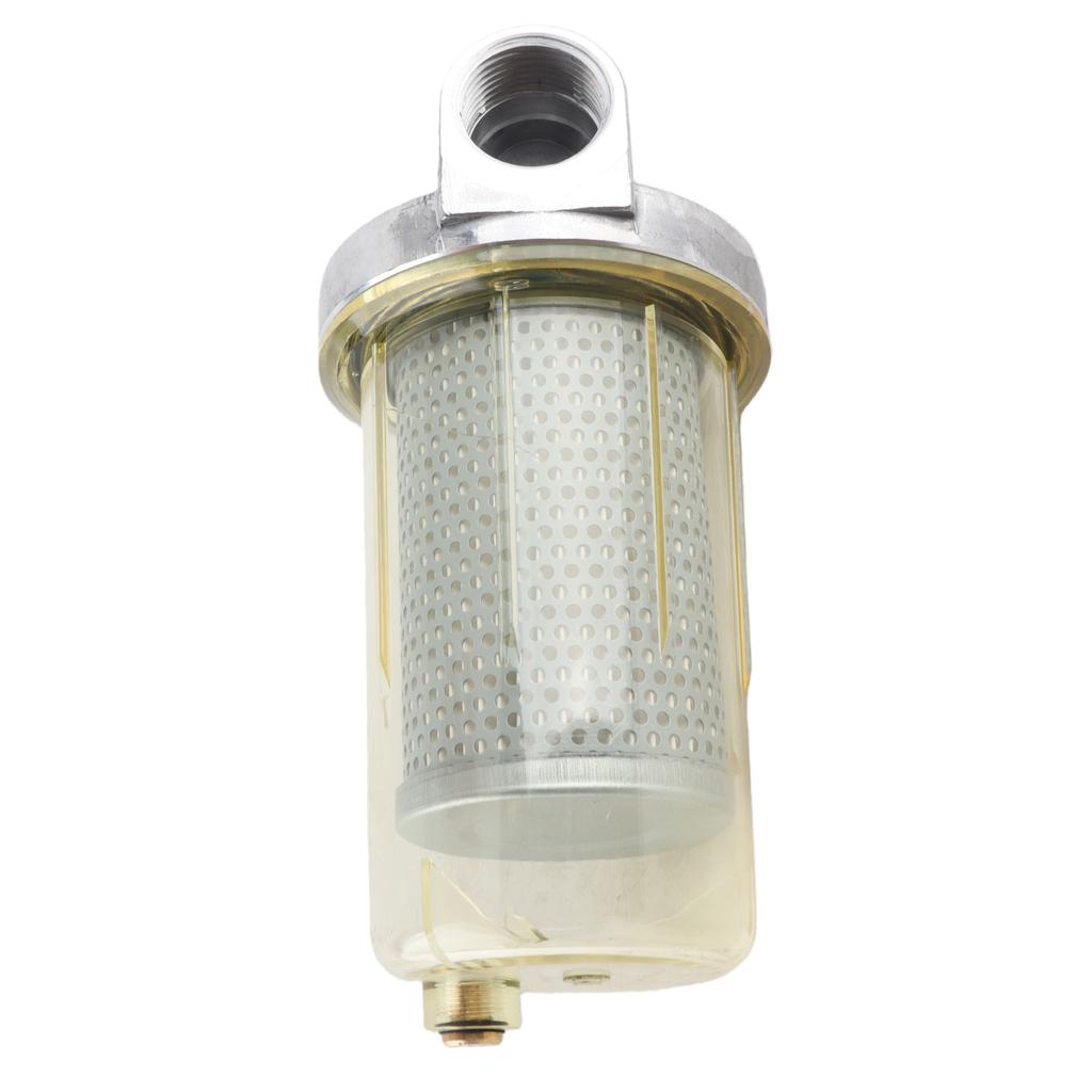 Kraftstofffilter Transparent 1,3 Zoll Kraftstoffspenderfilter Filterzubehör zum Austausch