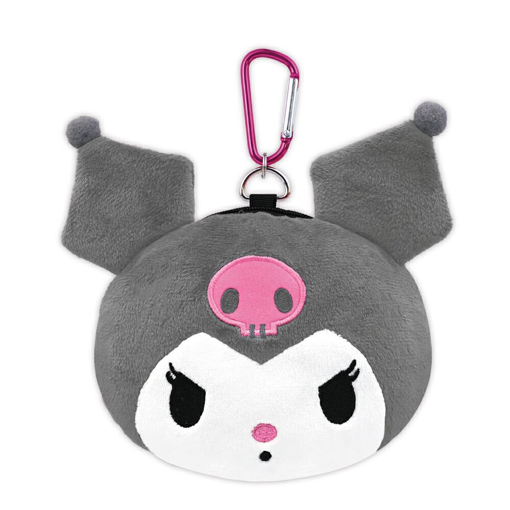 Kuromi Accessory Pouch Sanrio Characters Licensed Product large чёрный