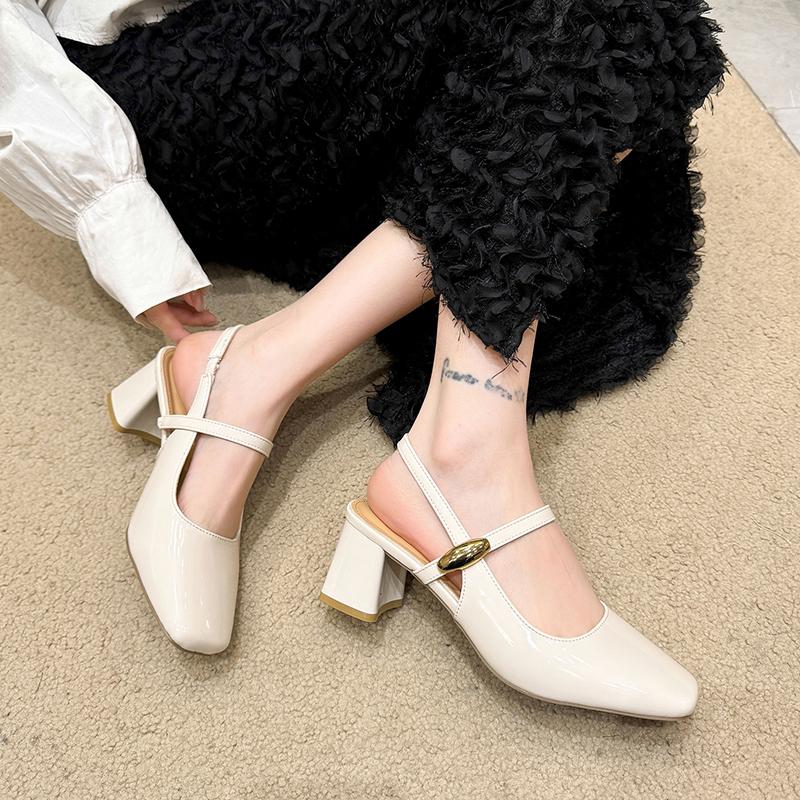Fashion French Retro Women Shoe 2024 Autumn Lacquer Leather Bow Single Shoe Fashion Mary Jane Shoe Women Low Heels Elegant Leather Shoes