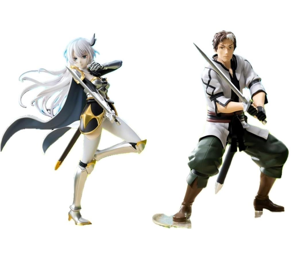 A Country Old Man Becomes a Sword Saint High Premium Alleucia Citrus and Beryl Gardenant of Official Merchandise Figures [Set 2]
