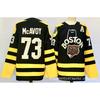 Mens Retro Embroidered Ice Hockey Jersey Team Bear 63 Training Uniform Adult Players