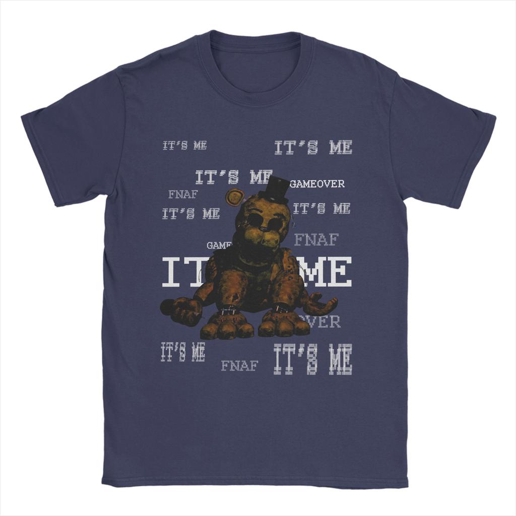 Men ITS ME Golden Freddyed Bonnie Game T Shirt  Cotton Tops Vintage Short Sleeve Round Neck Tee Shirt Graphic Printed TShirt