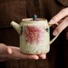Chinese Handmade Flowers Ceramic Teapot Household Ball Hole Filter Tea Pot Beauty Tea Infuser Kettle Traditional Teaware