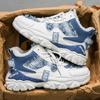 High-top men's shoes winter velvet warm cotton shoes young and young students sports leisure non-slip dad shoes