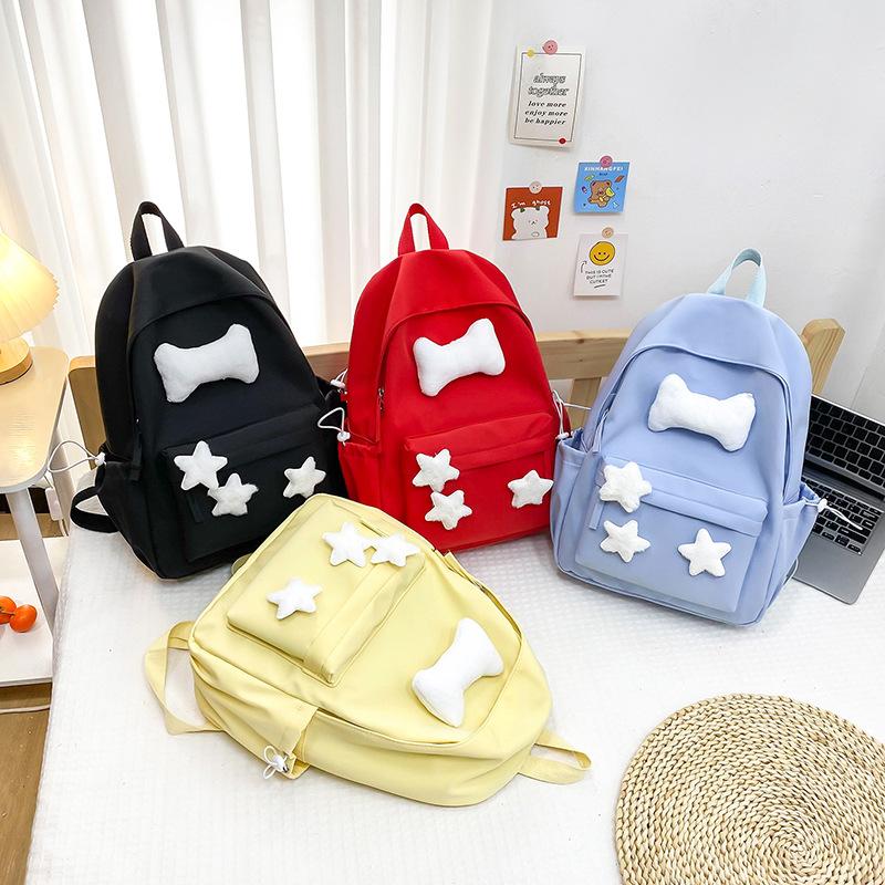 Girls  Junior High School Students College Students  Niche Design  Simple and Versatile Treasure Backpacks  Women