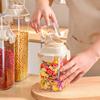 Borcan Sigilat Condimente Gustări Recipient Depozitare Întreținere Ușoară Fără BPA Sigur Etanș Cutie Depozitare Bucătărie