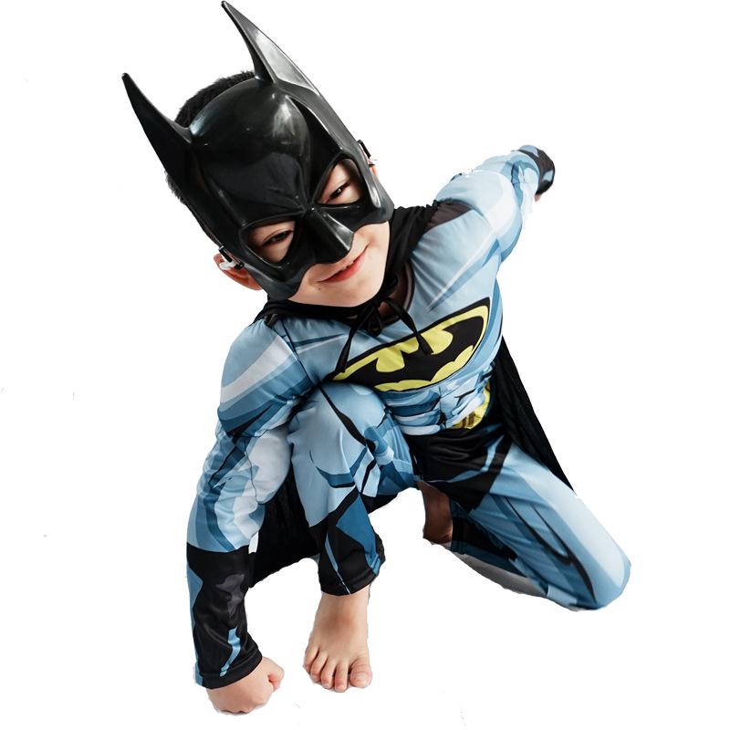 Halloween Batman Kids' Muscle Costume
