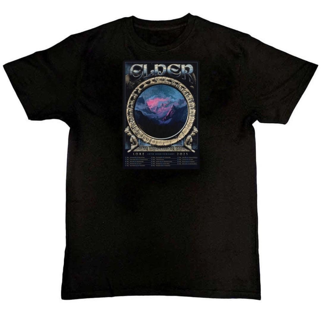 Elder Band Lore 10th Anniversary Tour North America T-Shirt XXL