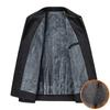 Spring and Autumn Middle-aged Jackets In the Elderly Casual Fleece Thickened Autumn Coat Men On Clothes