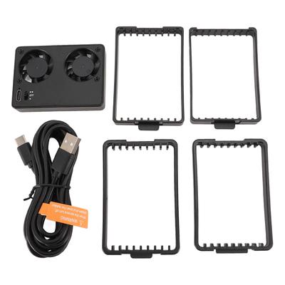 Camera Dual Cooling Fan 2 Wind Speeds Fast Heat Dissipation Silent Camera External Cooling System
