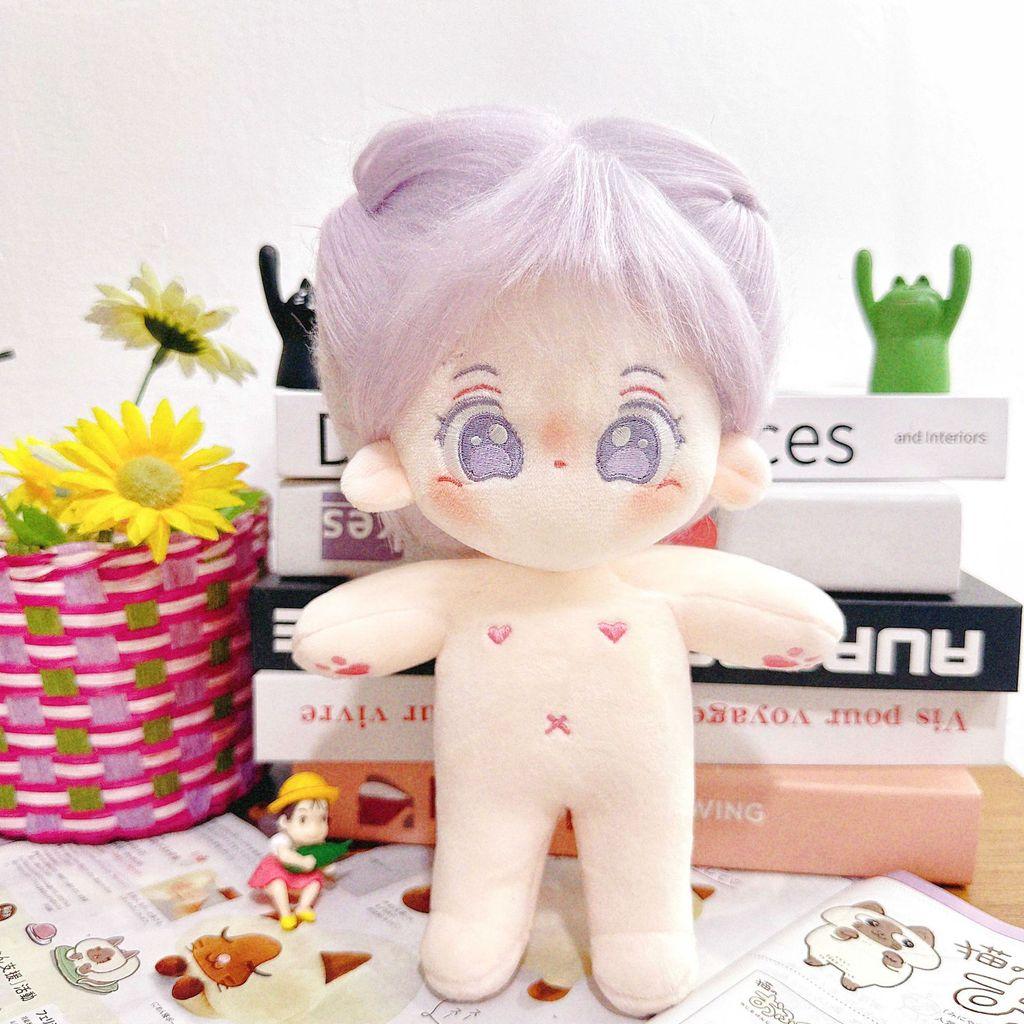 Cotton Stuffed Doll With Removable Clothes For Kids And Adults Collectible Plush Toy Gift