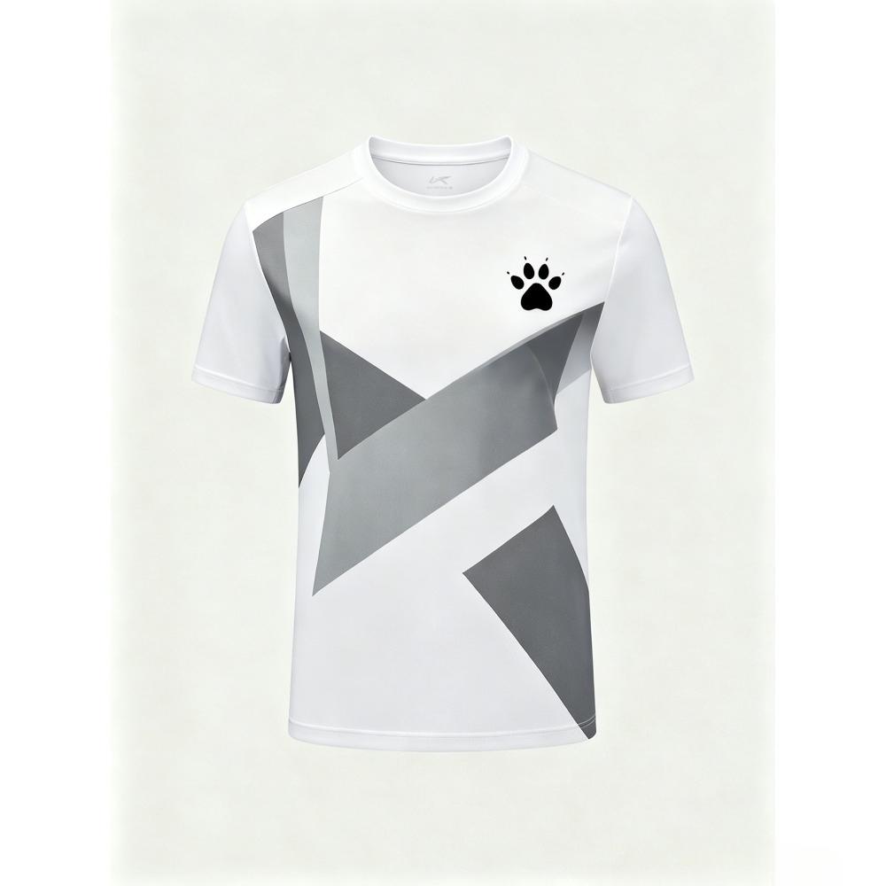KELME quick-dry short-sleeved T-shirt for men and women, breathable sports top for summer running and football training