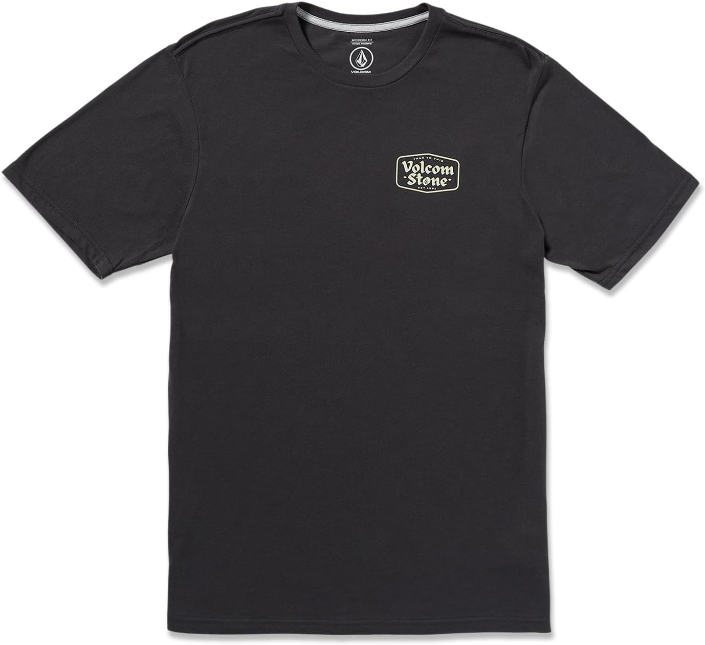 Volcom Mens Stone Buckle Short Sleeve Tee S