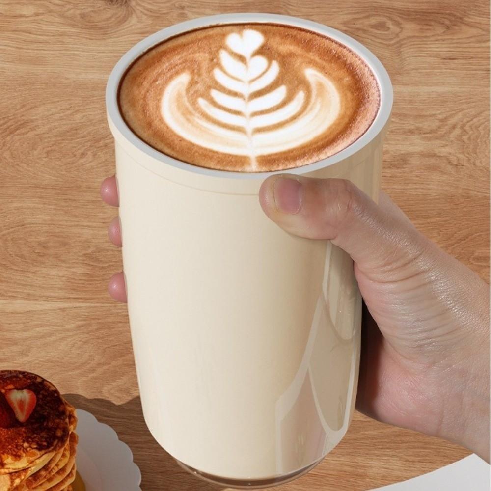 300ml Travel Thermos Bottle Double Drinking Coffee Mug Tumbler Drinking Kettle  For Car