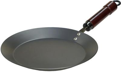 River Light Extreme Iron Crepe Pan, 26cm, Iron Nitride Finish, Induction Compatible, Rust Resistant, Made In Japan, K1726