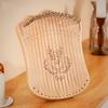 17 String Lyre Harp Portable Solid Beech Wood Harp String Musical Instrument with Tuning Wrench