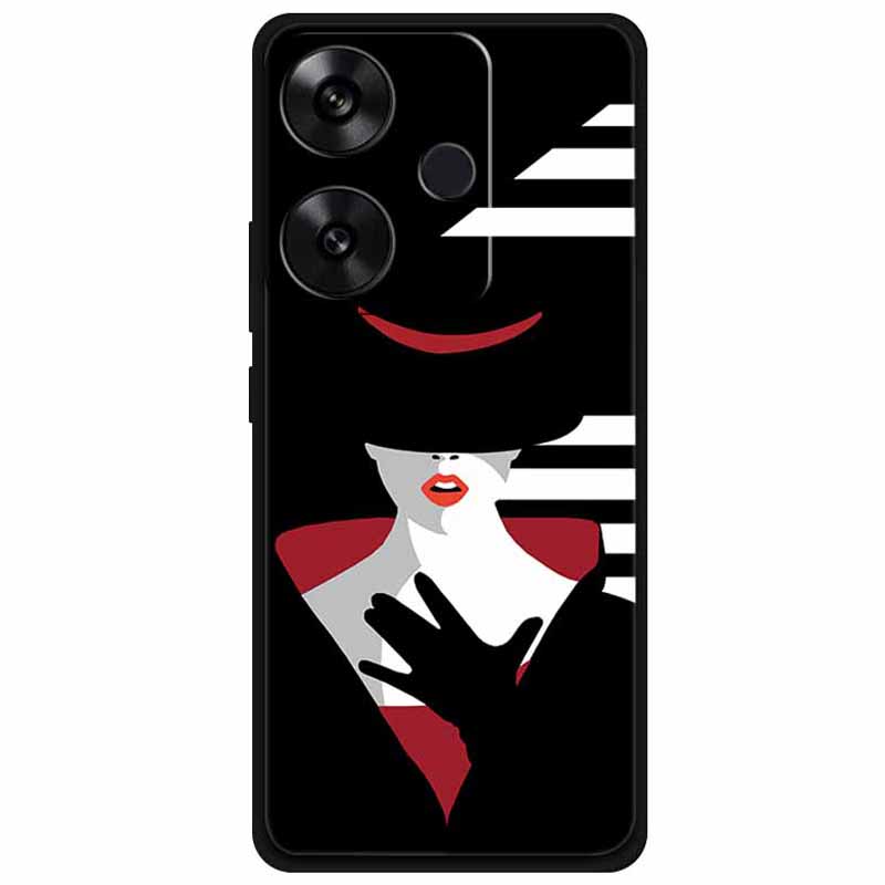 For Xiaomi Poco F6 5G/Redmi Turbo 3 5G Case Pattern Printing Soft TPU Cell Phone Cover