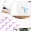 Easy Peel Photo Album Corners 12 Pack Decorative Paper Stickers for DIY Projects Multi Colored