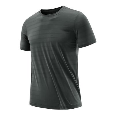 2022 Eisseide Schnelltrocknend Übergröße Herren Locker Lässig Rundhals Kurzarm T-Shirt