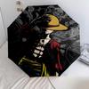 1 PC Automatic Folding Umbrella - One Piece Logo Pattern Portable Foldable Design With 8 Ribs Christmas Birthday Gifts