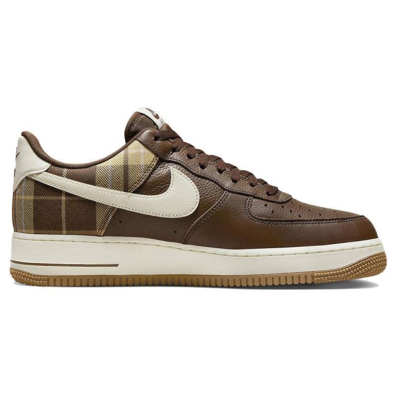 Nike Air Force 1 Low 'Cacao Plaid' Sneakers DV0791-200