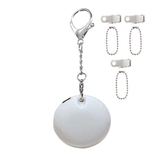 Keychain Pendant Cat Paw Cloud Heart Design Purse Light Ultra-Thin Touch Sensor Light Rechargeable LED Lamp