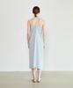 Supaeg Silky Nita Dress _ Sky Blue, Black