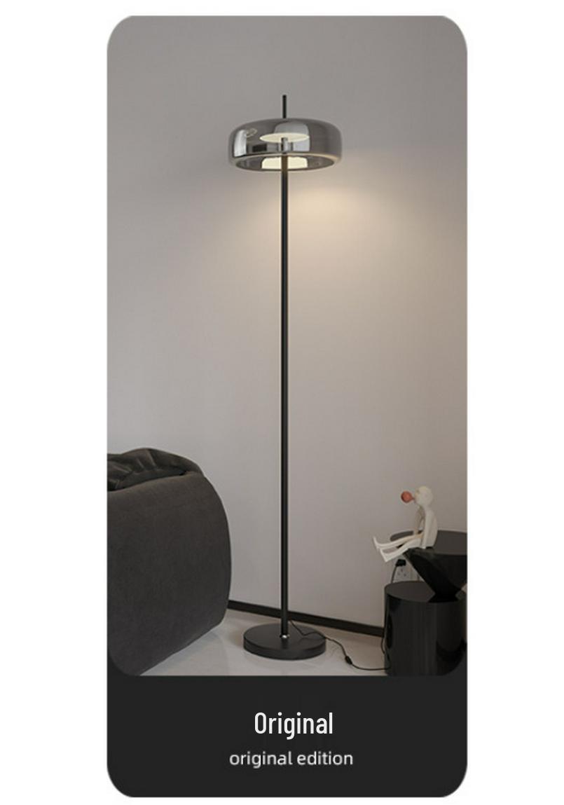 

Italian Minimalist Luxury Glass Floor Lamp for Living Room & Bedroom