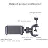 Mobile Phone Holder Portable Phone Stand Clamp for All Smartphones Adjustable Rotatable Stable Grip Phone