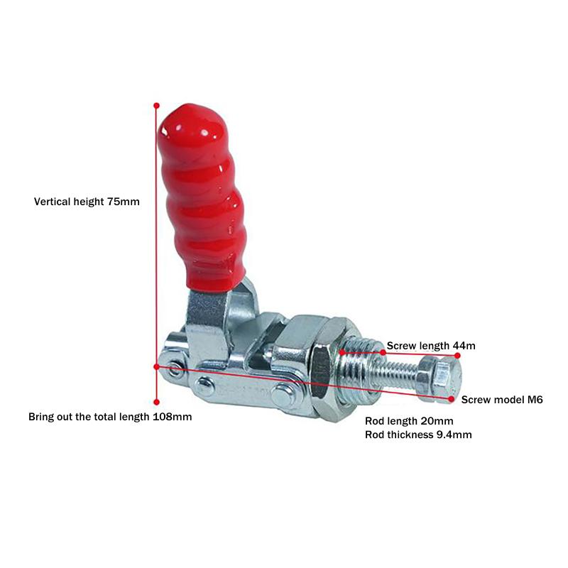 GH 36202M Toggle Clamp Smooth Action Quick Release for Woodworking Welding Electronic Equipment Repair Tools
