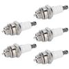 5PCS White Spark Plugs for BM6A BPMR7A RCJ6Y RCJ7Y WSR5F 33cc-49cc Trimmer Blower Trimmer
