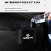Bilavfallskorg Hängande Fordonsavfall Dammbehållare Förvaringslåda För Nissan Nismo Juke Note Versa Almera X-Trail Xterra Qashqai