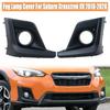 Fog Lamp Cover Grill Bezel For Subaru Crosstrek XV 2018   Headlight Front Bumper Fog Light Cover Trim Car Accessories
