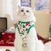 Cat Clothes Christmas Vest Autumn and Winter Anti-shedding Clothing Ragdoll Blue Cat Silver Gradient Kitten Cat Pet Products