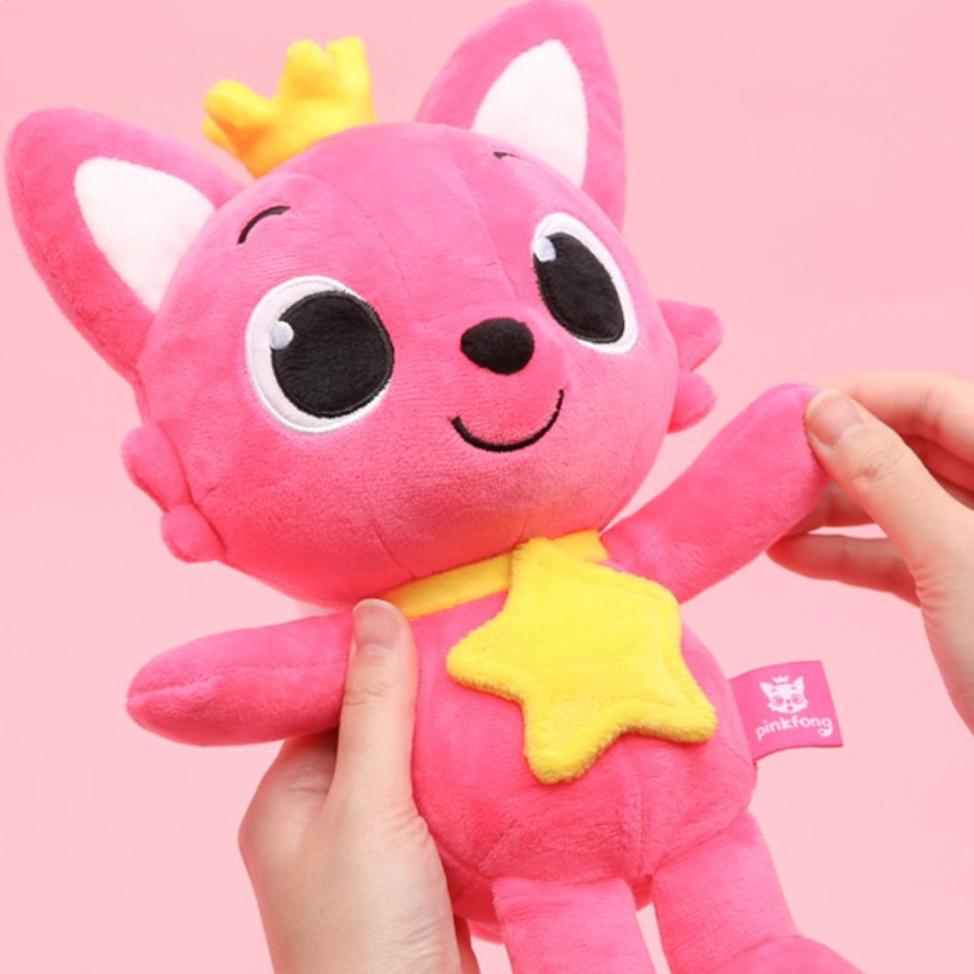 [Pinkfong] Păpușă de pluș Baby Shark/Wonder Star/Bebefinn/Jenny, 33cm
