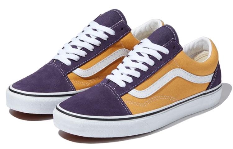 Old Skool Vans 'Dwukolorowe - Miodowy Złoty Fioletowy' VN0A4U3B21F