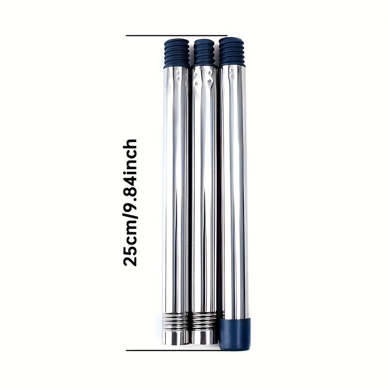 3pcs Extension Tubes + 1pc Roller Head-Professional Home Paint Roller Set with Large Self-Priming Brush,Ideal for Latex and Wall Paint,Smooth Coating