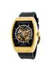 DANIEL & DOUGLAS DD8810 Men's Automatic Skeleton Watch (Gold and Black)